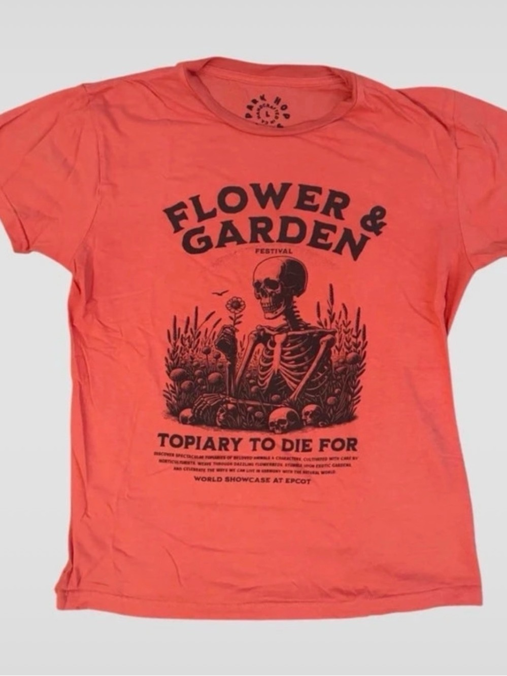 Park hop tees flower and garden